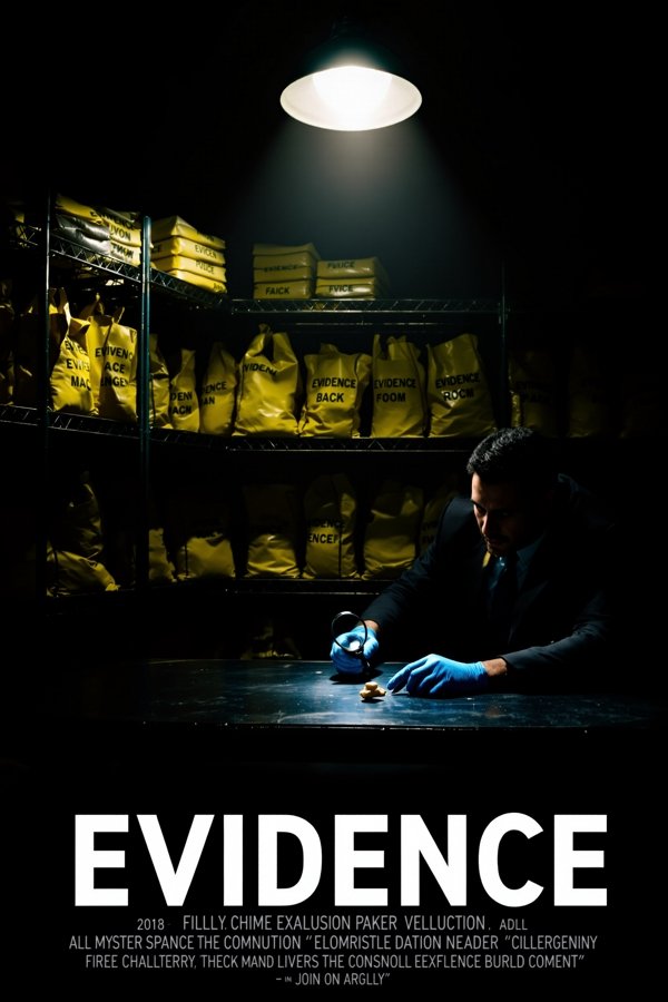 证物室奇案 犯罪电影海报